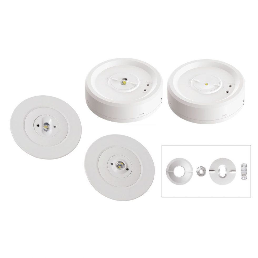HALO LED Emergency Fittings Surface or Recessed Avanti Lighting